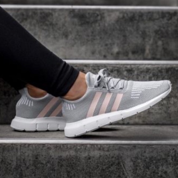 women's adidas swift run gray